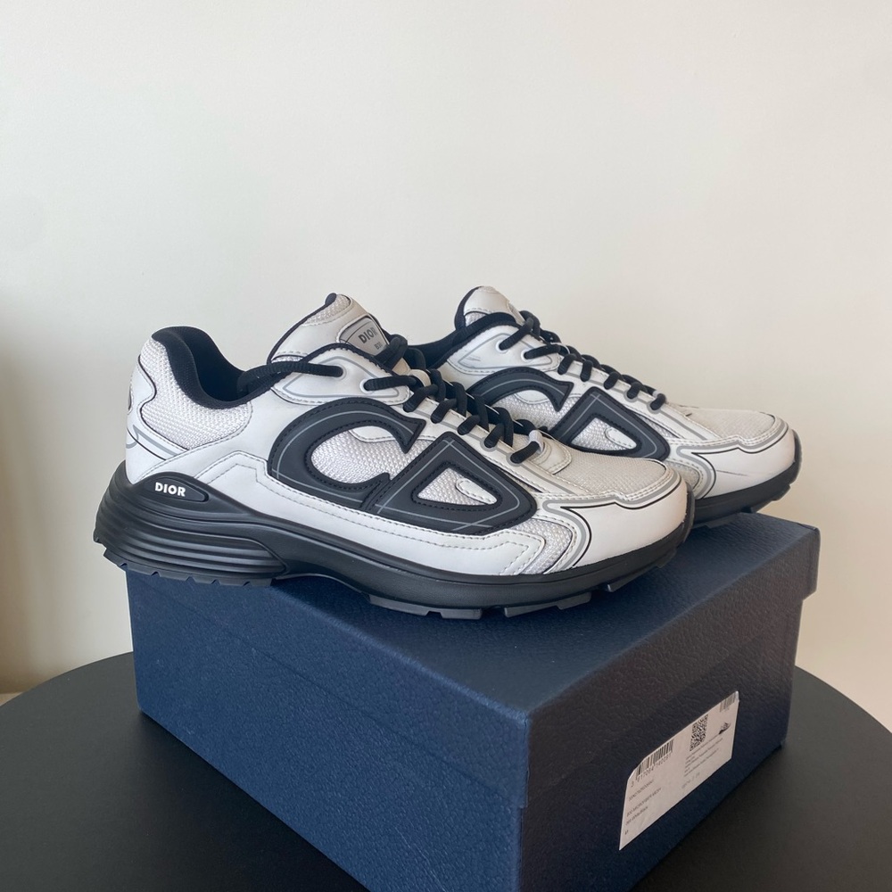 Men’s Christian Dior Sneakers - Black & White